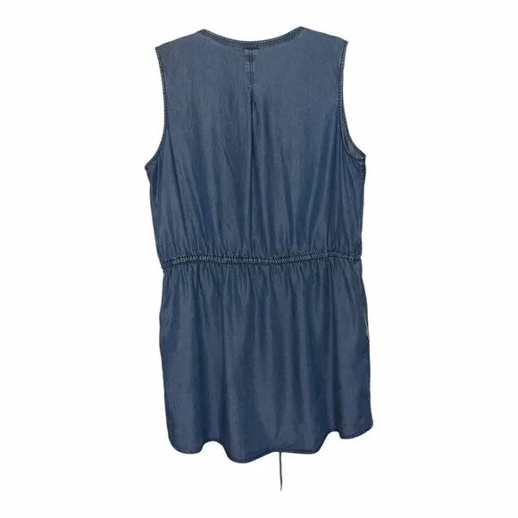 GAP Light Blue Chambray Dress - Picture 9 of 11